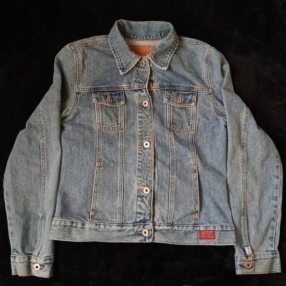 Vintage 90s Guess Denim Jacket Size Kids Medium - Picture 1 of 8